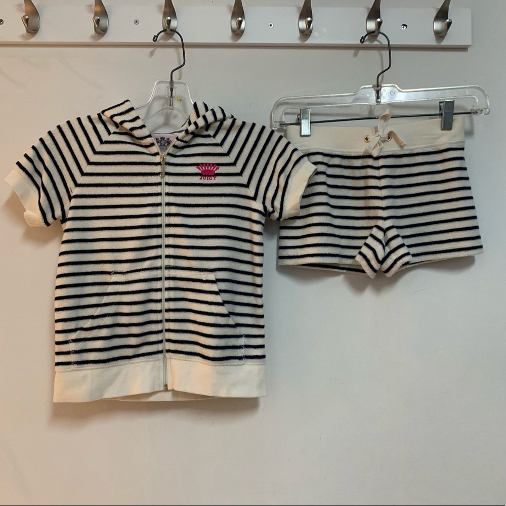 Juicy Couture Terry Short Set